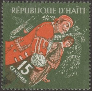 Haiti stamp, Scott# 477, used/cto, pirates on stamp