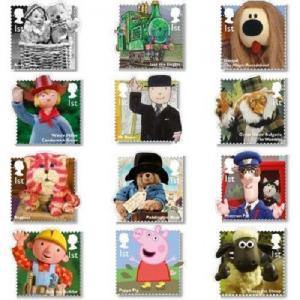 GB 3552-3563 Classic Children's TV set (12 stamps) MNH 2014