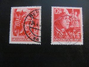 Germany  1945 USED SC B292-3 SOLDIER SET XF  (124)