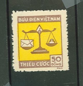 Vietnam/North (Democratic Republic) #J14 Unused Single