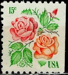 USA; 1978: Sc. # 1737: Used Perfs on  2/3 Sides Single Stamp