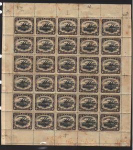 Papua New Guinea Sc#44 MNH / MH - Full Sheet of 30