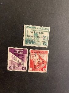 Ecuador sc C105-C107 MH comp set