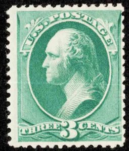 United States Scott 207 Mint never hinged.