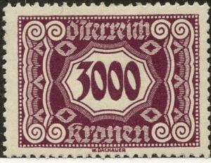 Austria, Scott #J129, Unused, Hinged