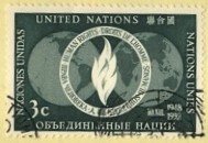 United Nations, - SC #13 - USED - 1952 - Item UNNY135