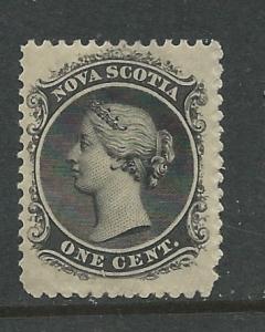 Canada-Nova Scotia  # 8  Queen Victoria 1860  1c   (1)   VF Unused