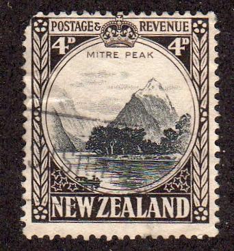 New Zealand 209 - Used - Mitre Peak