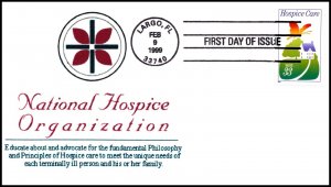 Scott 3276 33 Cents Hospice Care Therome Color FDC 4 Of 20