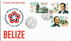 Belize, Worldwide First Day Cover, Americana, Aviation