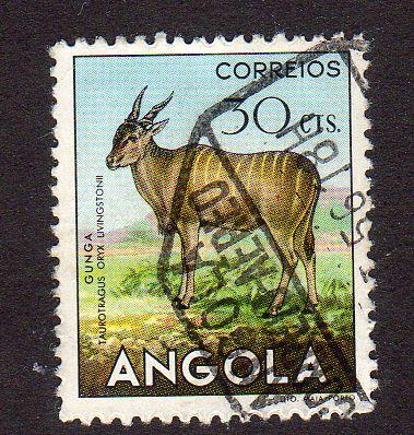 Angola 365 - Used - 30c Eland (1953) (1)