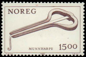 Norway #804, Complete Set, 1982, Music, Never Hinged