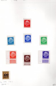 GERMANY MNH 1932-1945 LIGHTHOUSE ALBUM COMPLETE SUPERB (198) SEE DESCRIPTION