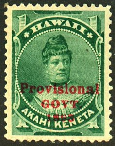 HAWAII #55 MINT OG LH