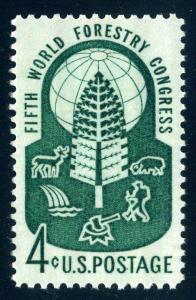 Scott #1156 - 4 Cent  World Forestry Congress - MNH