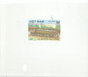 Vietnam/North (Democratic Republic) #1258 v Mint (NH) Souvenir Sheet (Train)