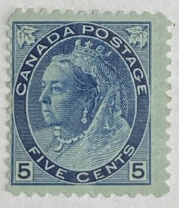 CANADA 1899 #79 Queen Victoria 'Numeral' Issue - MH (CV 150$ +)