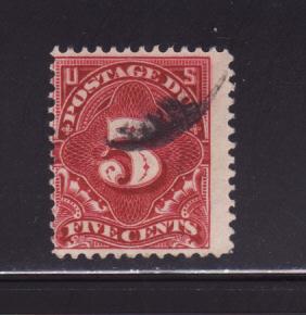 United States J34 U Numerals, Postage Due