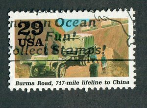 2559a WWII - Burma Road Used Single