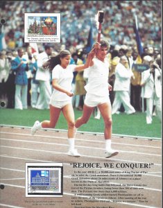 1 1984 Summer Games stamp album from the USPS