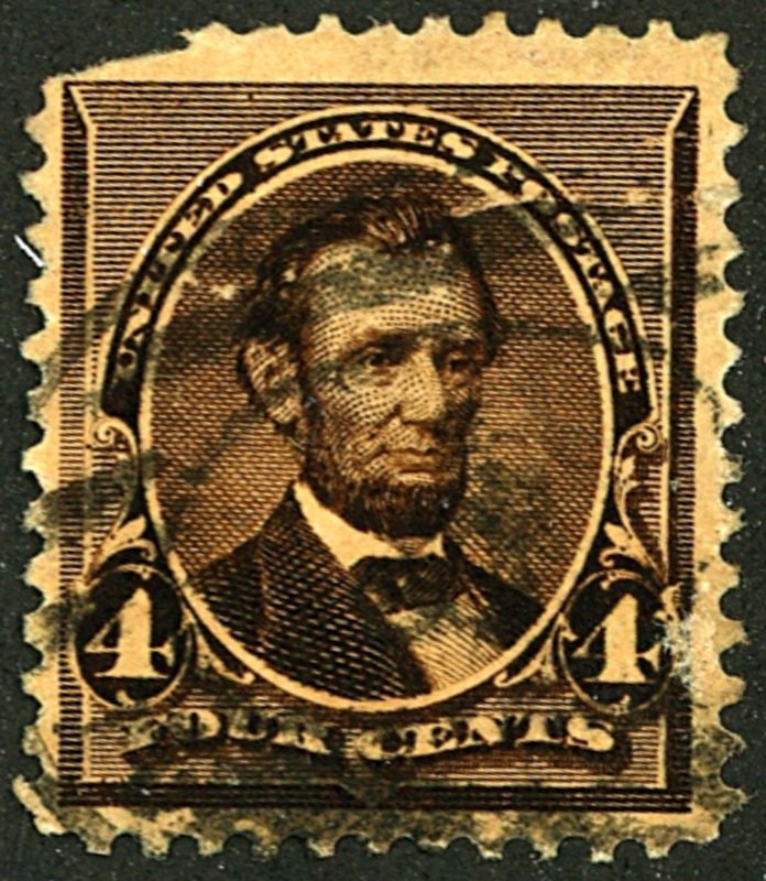 U.S. #254 USED