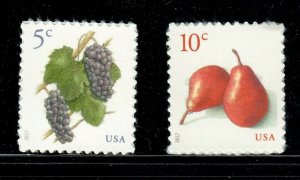 US Stamps Scott #5177 5178 Mint NH - Fruit Definitive Singles - set of 2