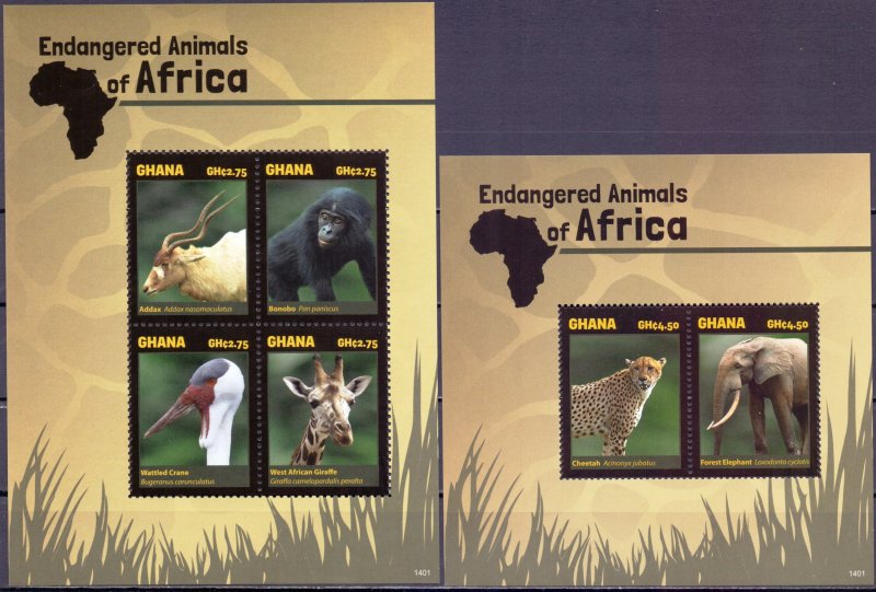 Ghana. 2014. Fauna of africa. MVLH.