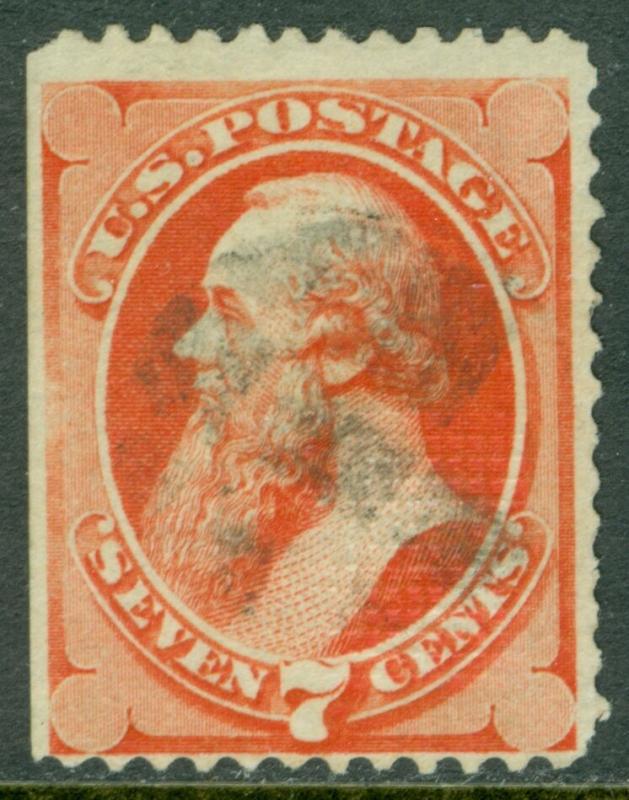 EDW1949SELL : USA 1870 Scott #138 Used. Very nice Sound stamp PSAG Cert Cat $550