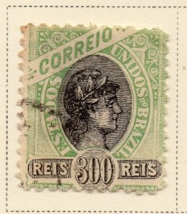 Brazil 1897 Early Issue Fine Used 300r. NW-11970