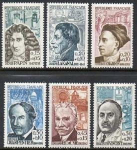 France 1962 Papin Charpentier VFMNH (B359-64)