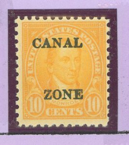 Canal Zone #104 Unused Single