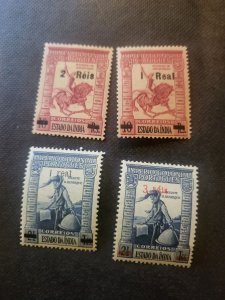 Stamps Portuguese India Scott 492-5 hinged