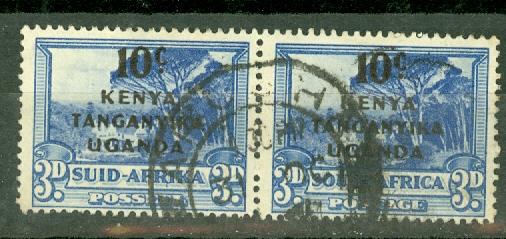 Kenya Uganda Tanganyika 87 used CV $10