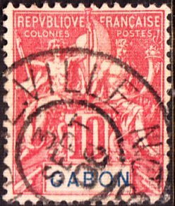 Gabon #20 Used