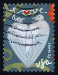 US #4537 Doves, used (0.20)