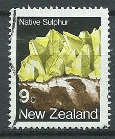 New Zealand SG 1282  Used light crease shows on reverse