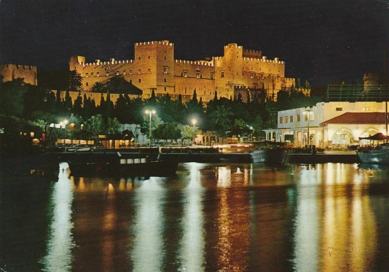 10943 Postcard Postcard RODI RHODES SOUND AND LIGHT GREECE-