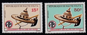 Burkina Faso # 382-383, Development of the Volta Valleys  Mint NH, 1/2 Cat.