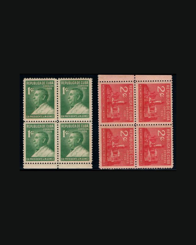 VINTAGE:CUBA 1930's ASST MULTIPLES SCOTT $168.70 LOT 1930MU