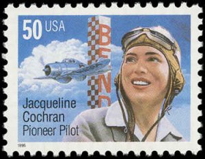 US Sc 3066 VF/MNH - 1996 50¢ Jacqueline Cochran - P.O. Fresh