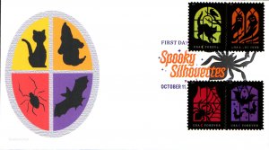 #5420-23 Spooky Silhouettes CompuChet FDC