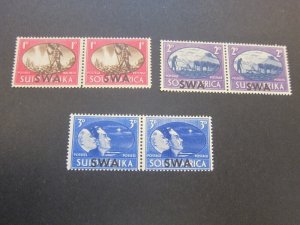 South West Africa 1945 Sc 153-55 set MH