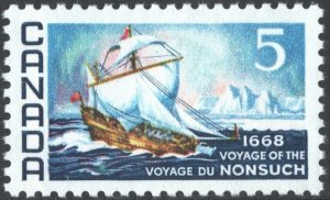 SC#482 5¢ 300th Anniversary of Voyage of the Nonsuch (1968) MLH