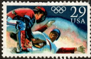 United States 2619 - Used - 29c Olympic Baseball (1992)
