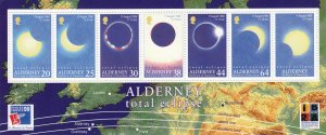 Alderney 1999 - Eclipse Miniature Sheet superb Unmounted mint NHM