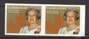 Canada #1932ii XF/NH Imperf Pair