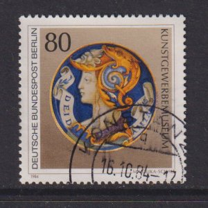 Germany  Berlin  #9N491 used 1984  ancient artwork 80pf