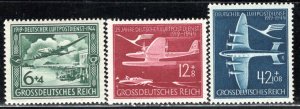 Germany Reich Scott # B252A - B252C, mint nh