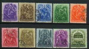 Hungary Sct # 511//524 (10); Used; partial set
