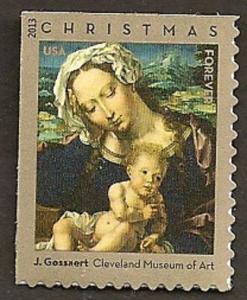 US 4815 Christmas Virgin & Child F single MNH 2013